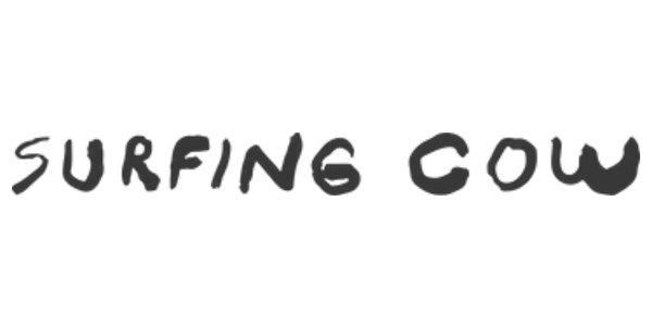 Surfing Cow logo